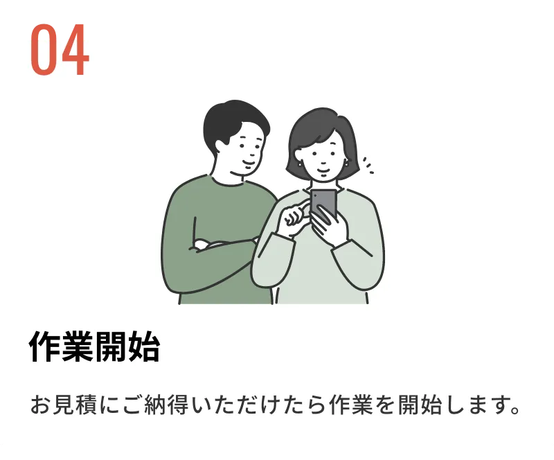 作業開始